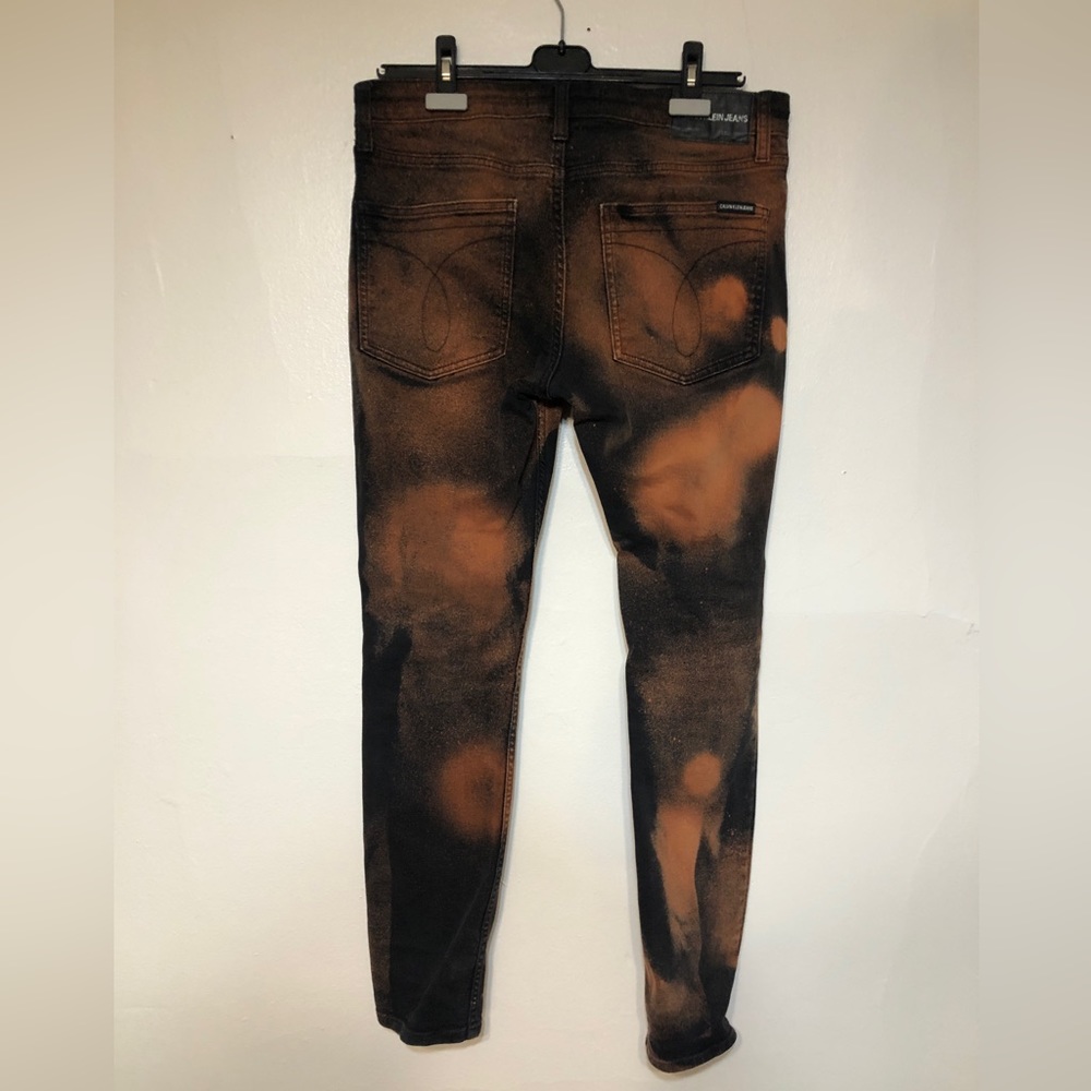 Calvin Klein Jeans Raf Simons Era bleach out denim